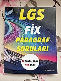 LGS FİX PARAGRAF SORULARI